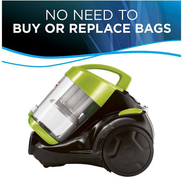BISSELL Zing Bagless Canister Vacuum Cleaner 2156A Green